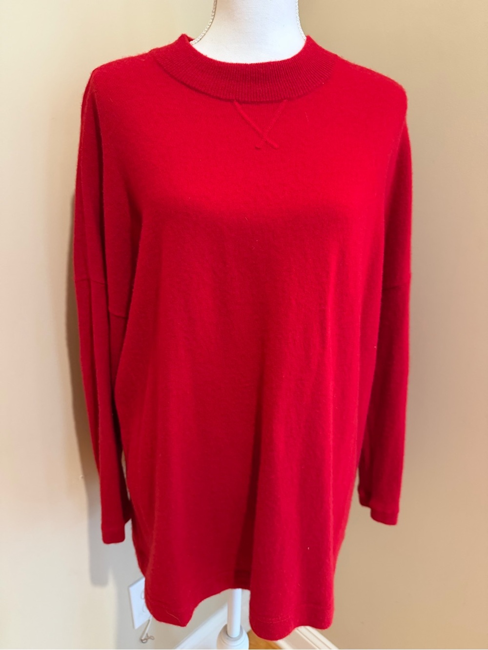 JJill Cashmere Tunic Sweater